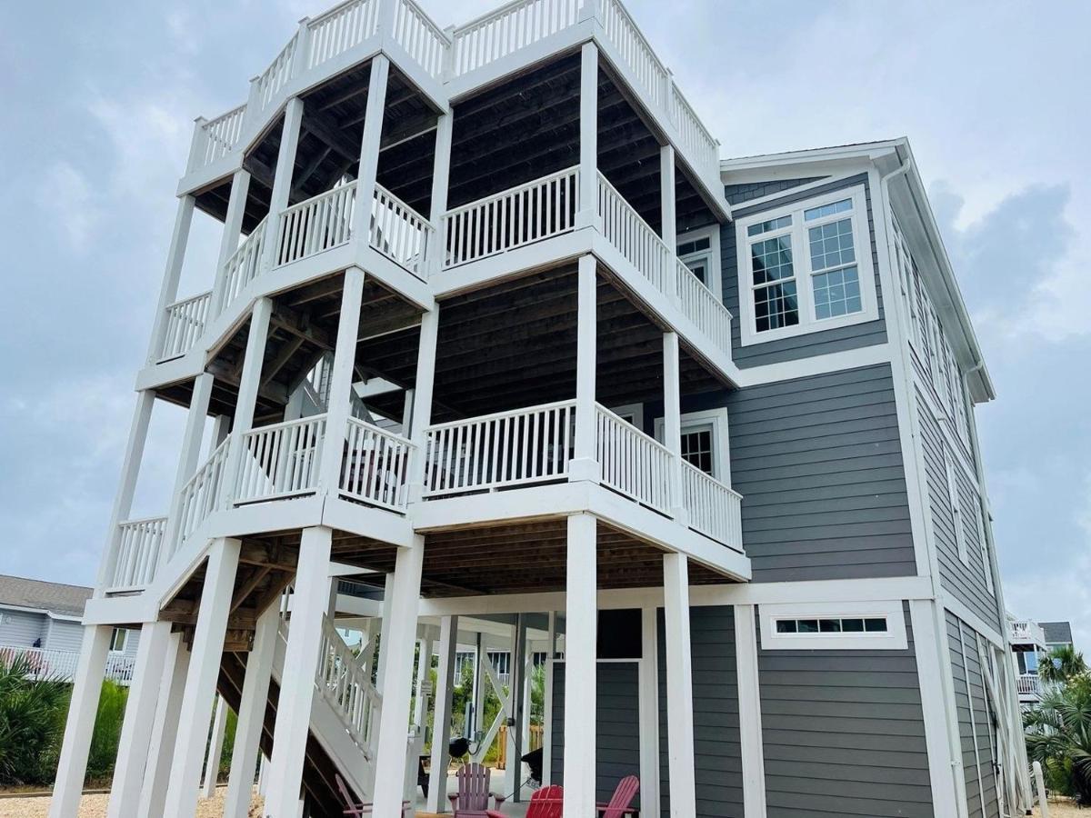 Villa Compass Rose à Holden Beach Extérieur photo
